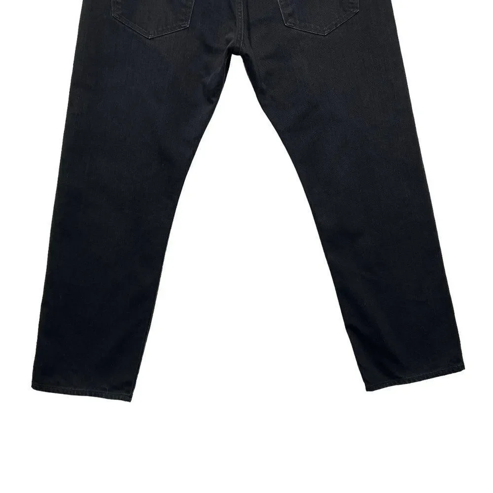 Levi's 501 Jeans Men's Size 40 Black Original‎ Fit Button Fly Classic Denim